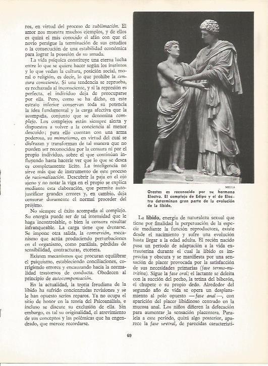 LAMINA 19625: Orestes es reconocido por su hermana Electra