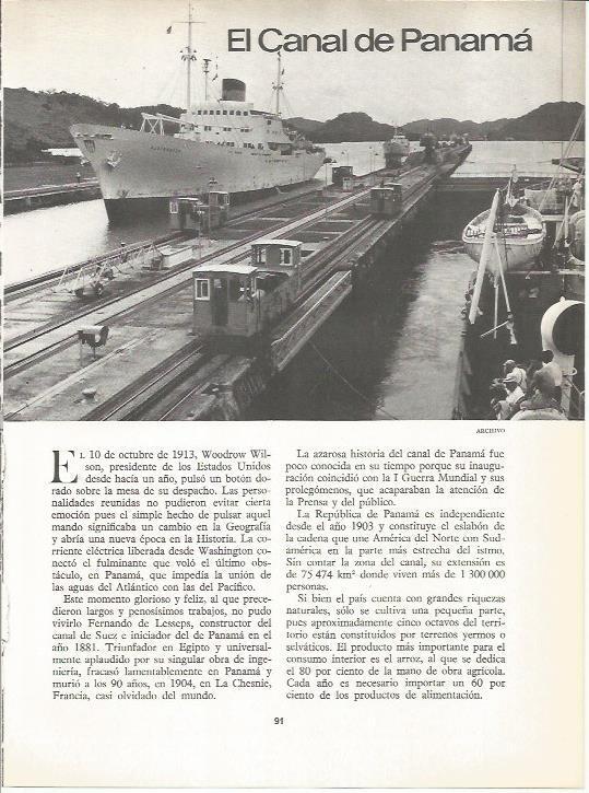 LAMINA 19626: El Canal de Panama