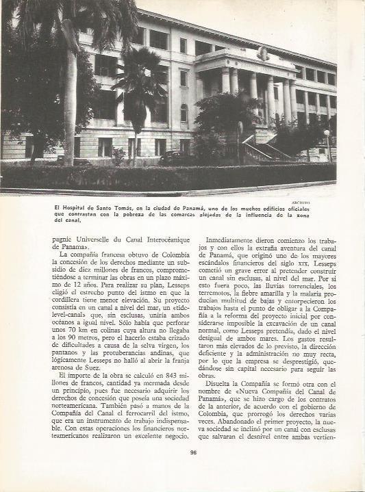 LAMINA 19628: Hospital de Santo Tomas en Panama