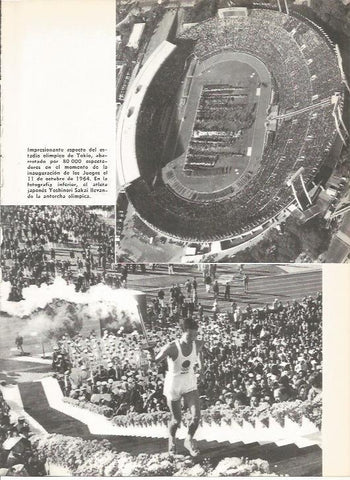 LAMINA 19592: Estadio Olimpico de Tokio, Japon