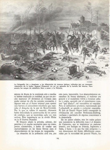 LAMINA 19598: Fotografia de la batalla del Marne