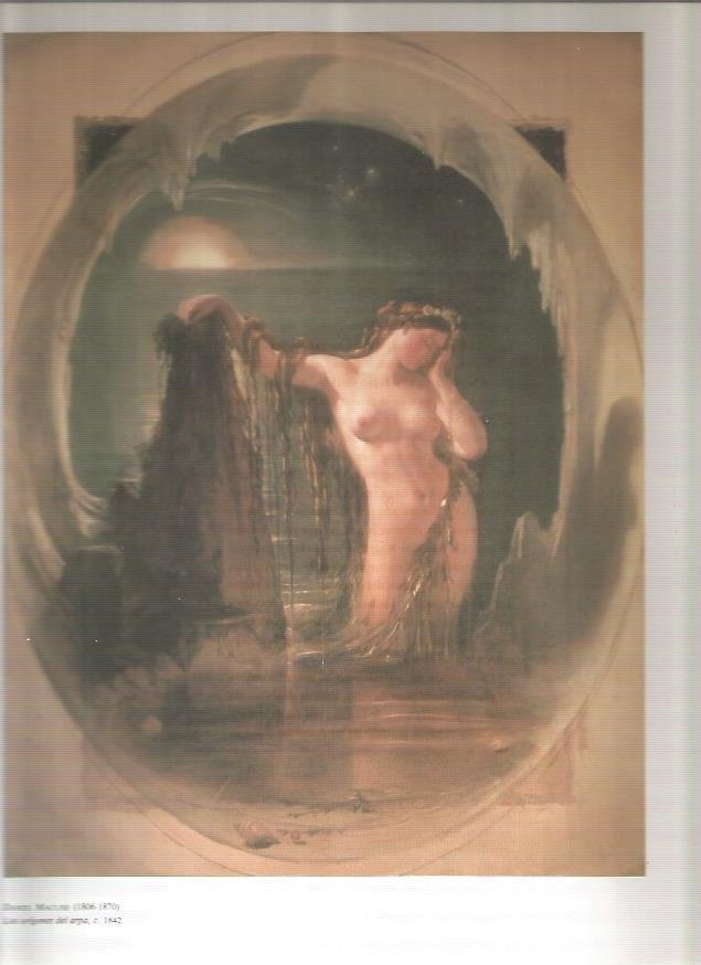 LAMINA 19485: Los origenes del arpa, por Maclise