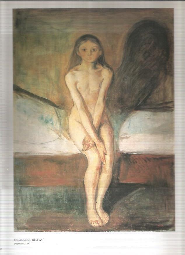 LAMINA 19491: Pubertad, por E. Munch