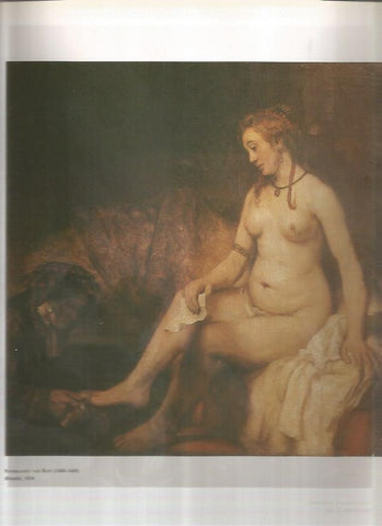 LAMINA 19466: Bertsabe, por Rembrandt