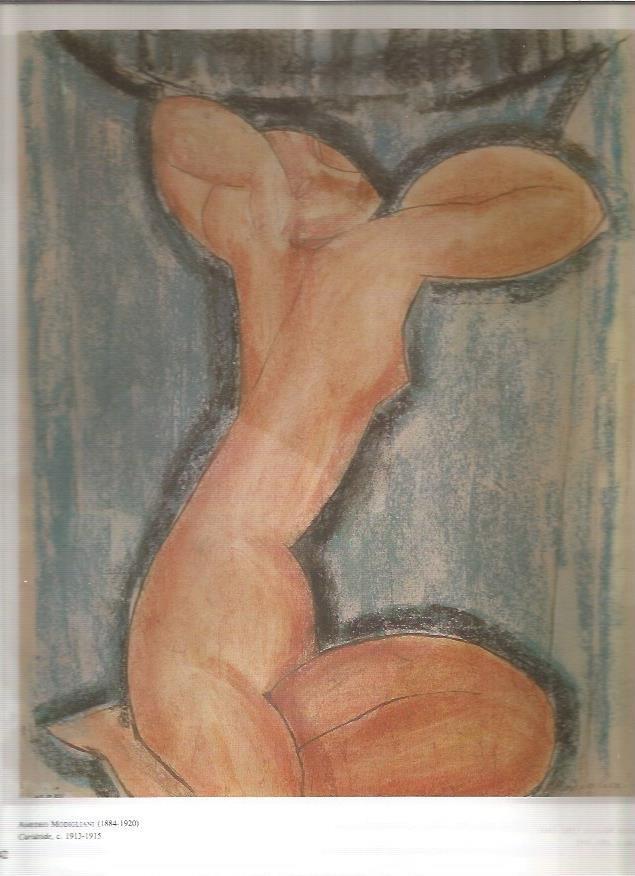 LAMINA 19496: Cariatide,por Modigliani