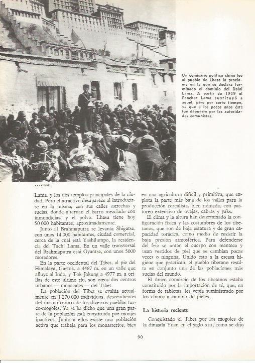 LAMINA 19524: Comisario chono en Lhasa, China