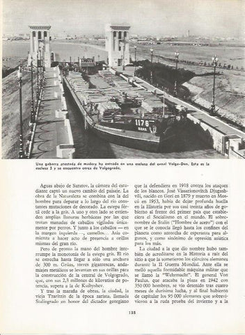 LAMINA 19529: Esclusa del canal Volga-Don