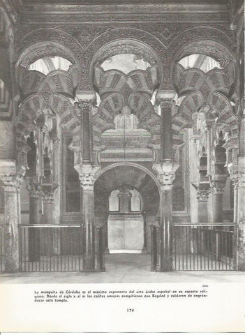 LAMINA 19532: Interior de la mezquita de Cordoba