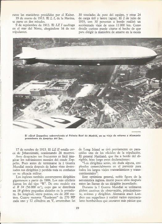 LAMINA 19519: El Graf Zeppelin sobre Madrid