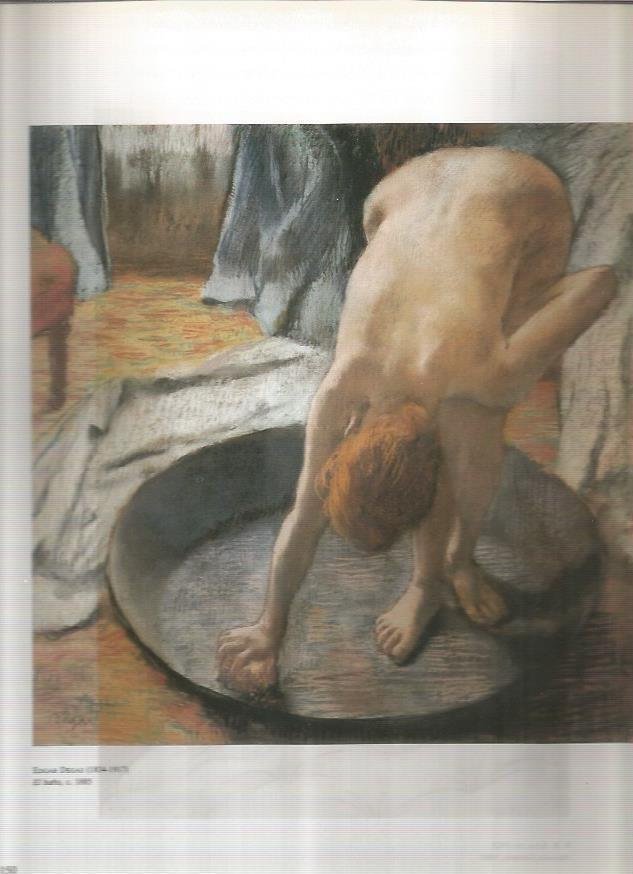 LAMINA 19500: El baño, por E. Degas