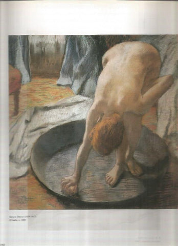 LAMINA 19500: El baño, por E. Degas