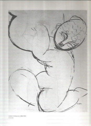 LAMINA 19508: Cariatide, por Amedeo Modigliani