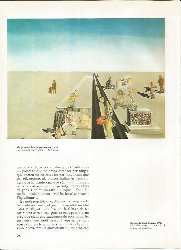 LAMINA 19267: Primeros dias de primavera, por Dali