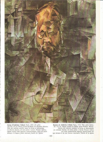LAMINA 19023: Retrato de Ambroise Vollard