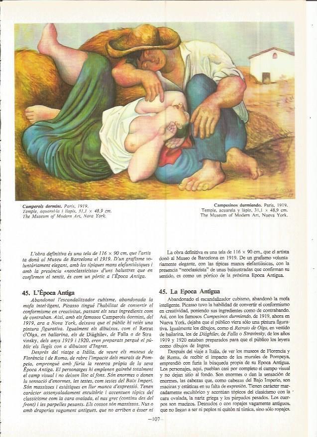 LAMINA 19025: Campesinos durmiendo