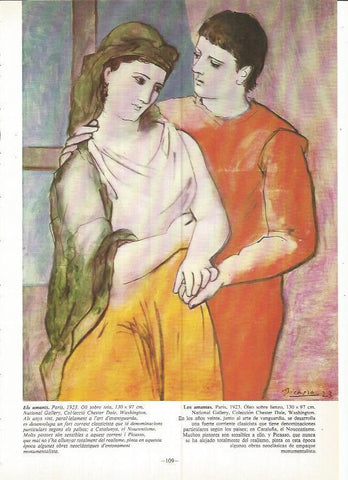 LAMINA 19026: Los amantes