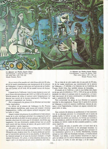 LAMINA 19037: Le dejeneur sur l'herbe d'apres Manet