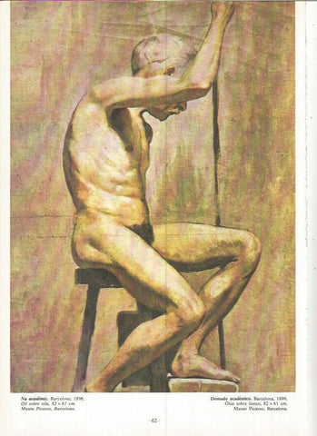 LAMINA 19002: Desnudo academico