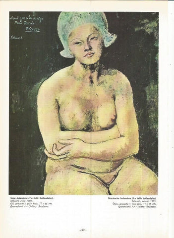 LAMINA 19017: Muchacha holandesa
