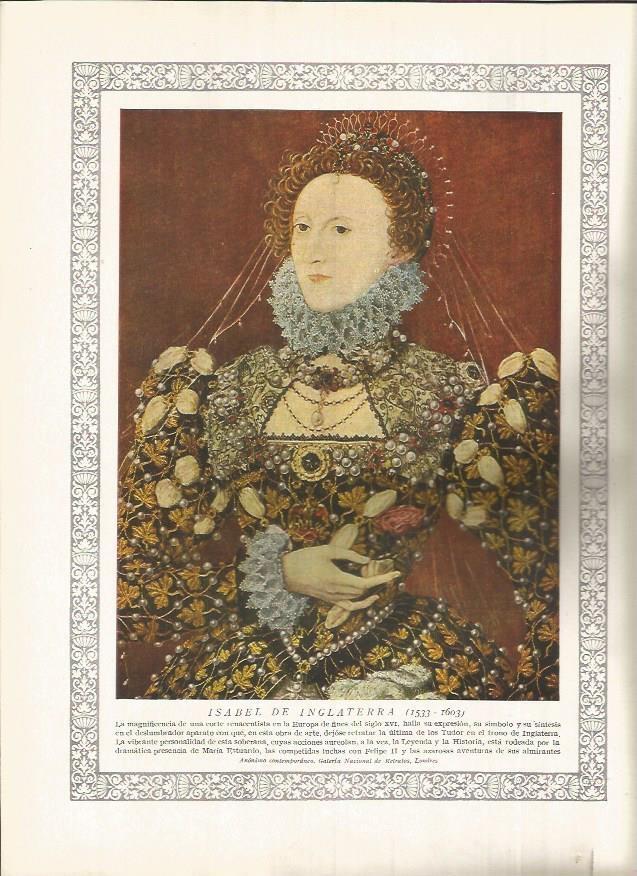 LAMINA 19043: Isabel de Inglaterra