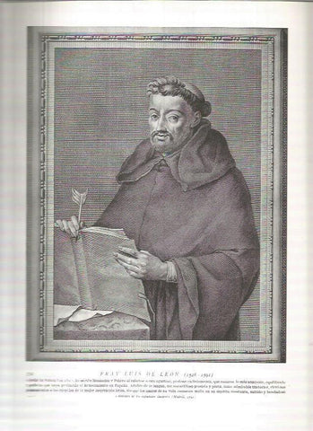 LAMINA 19067: Fray Luis de Leon