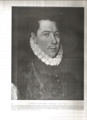 LAMINA 19068: Alonso Sanchez Coello