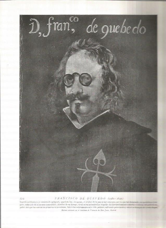 LAMINA 19077: Francisco de Quevedo