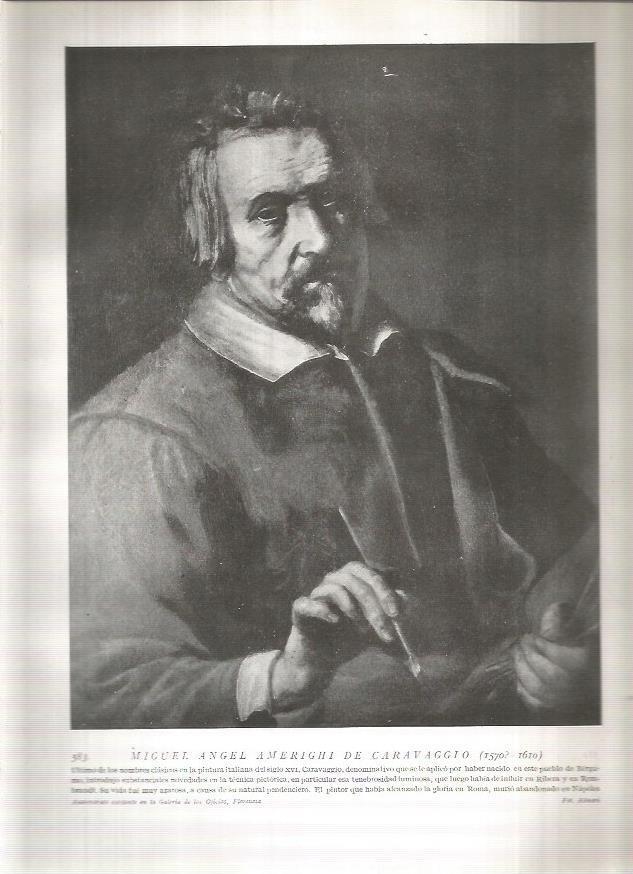 LAMINA 19081: Caravaggio