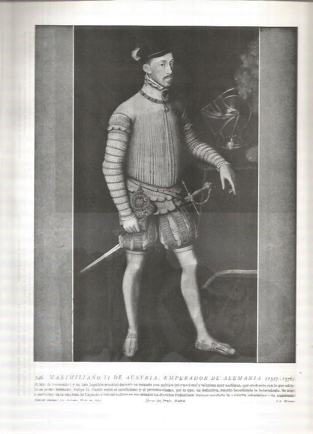 LAMINA 19065: Maximiliano II de Austria