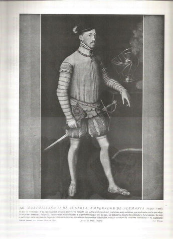 LAMINA 19065: Maximiliano II de Austria