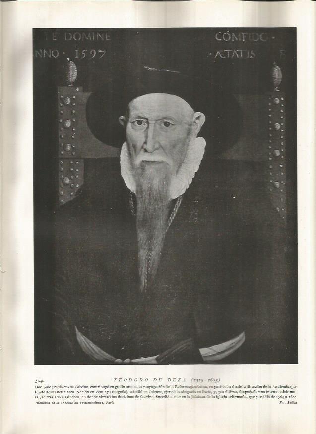 LAMINA 19046: Teodoro de Beza