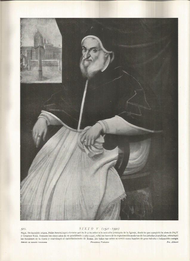 LAMINA 19048: Sixto V