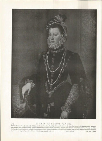 LAMINA 19049: Isabel de Valois