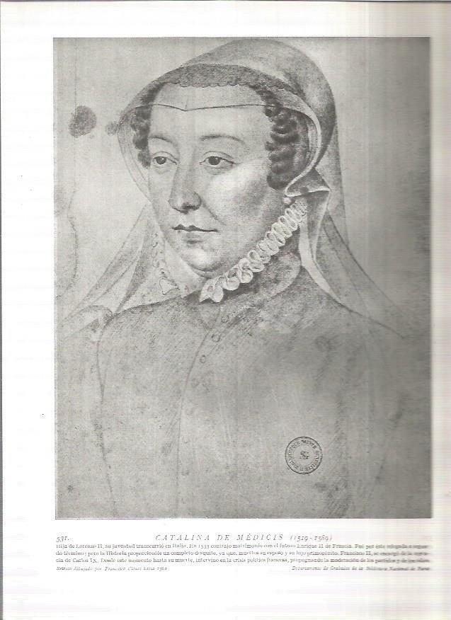LAMINA 19058: Catalina de Medicis