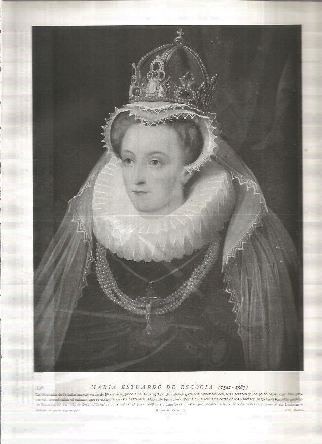 LAMINA 19062: Maria Estuardo de Escocia