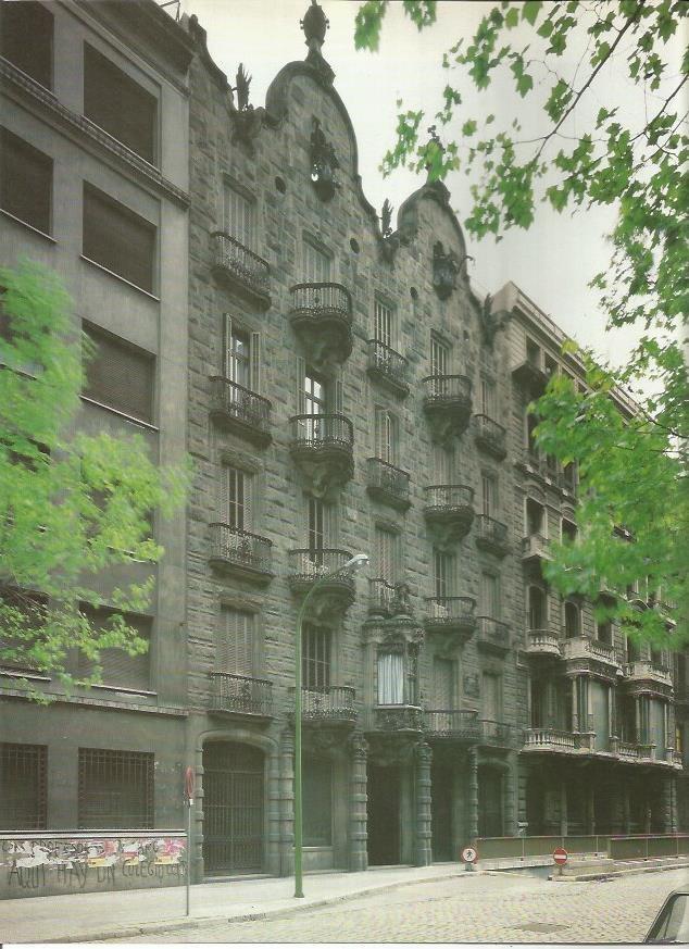 LAMINA 18937: Fachada de la Casa Calvet