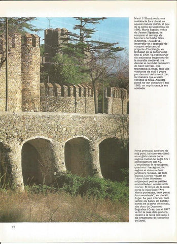 LAMINA 18941: Puerta principal de Bellesguard
