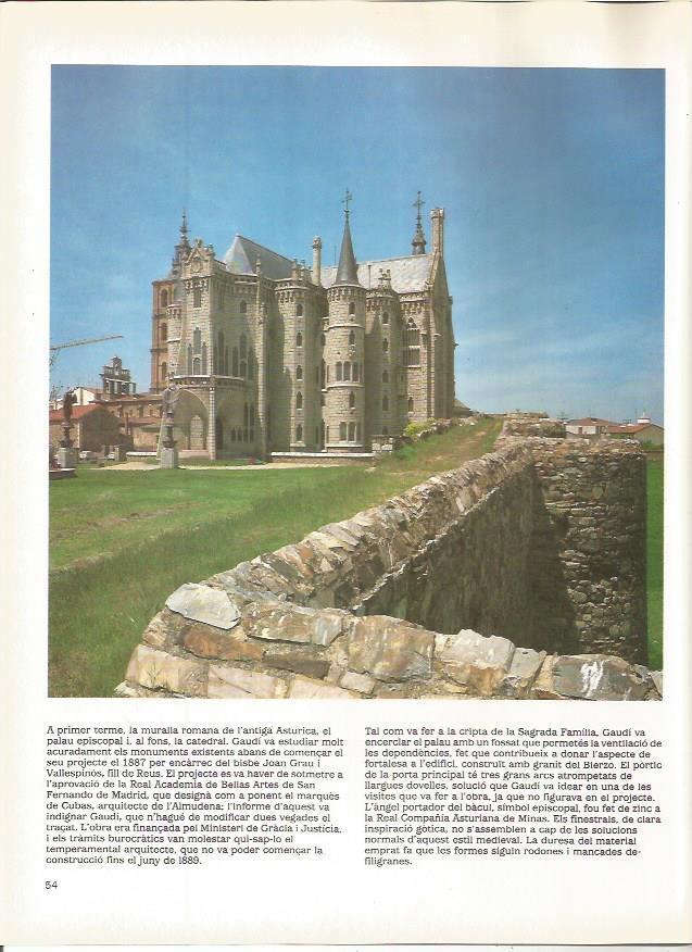 LAMINA 18929: Vista del Palacio Episcopal de Astorga