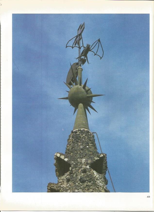 LAMINA 18927: Punta de chimenea del Palacio Guell