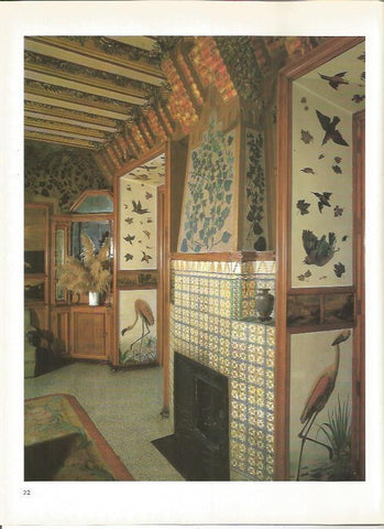 LAMINA 18914: Interior de la Casa Vicens en Barcelona