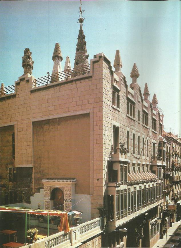 LAMINA 18923: Palacio Guell en Barcleona