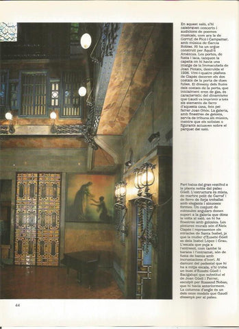 LAMINA 18924: Salon del Palacio Guell