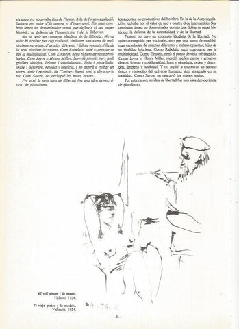 LAMINA 18976: El viejo pintor y la modelo