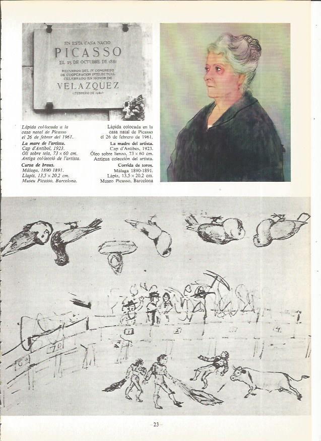 LAMINA 18984: Lapida en la casa natal de Picasso en Malaga