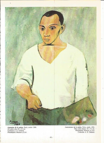 LAMINA 18992: Autorretrato de la paleta