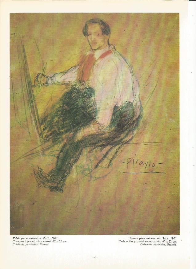 LAMINA 18975: Boceto para autorretrato
