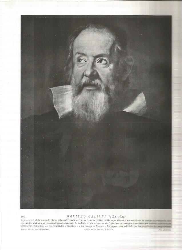 LAMINA 19085: Galileo Galilei
