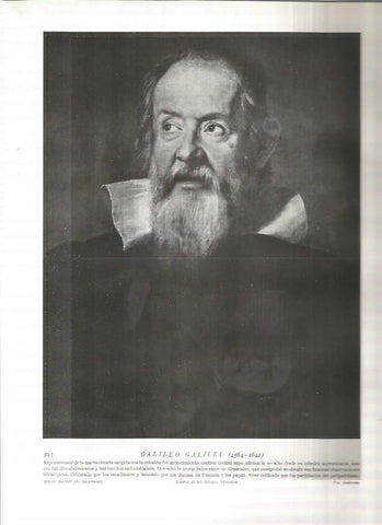 LAMINA 19085: Galileo Galilei