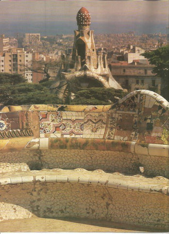 LAMINA 18953: Banco del Parque Guell