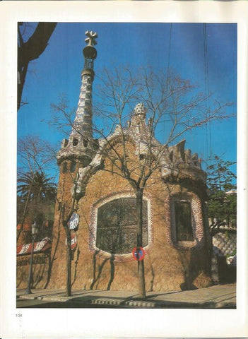LAMINA 18954: Exterior del Parque Guell